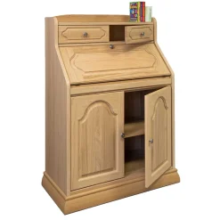 Best Massivholz Sekretär aus Eiche geölt - Catuella Highboards