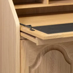 Best Massivholz Sekretär aus Eiche geölt - Catuella Highboards