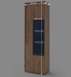 Hot Massivholz Wohnwand Möbel Set - Assela (dreiteilig) Wohnwände