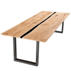 Hot Massivholz-Essenstisch aus Wildeiche - Jyrasol Tische