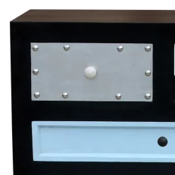 Sale Mehrfarbige Hochkommode im Shabby Style - Mirana Kommoden