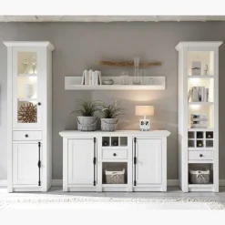 Hot Mehrteilige Wohnkombination Chelles im Landhausstil (vierteilig) Wohnwände