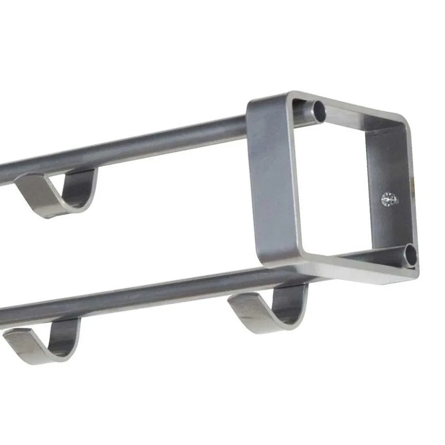 Best Metall Flur Set für Kleidung & Schuhe - Mazurra (zweiteilig) Garderoben