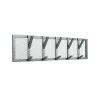 Outlet Metall Gitter Hängegarderobe mit 5 Doppelhaken - Pig Garderoben