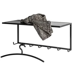 Best Metall Wandgarderobe mit Hutboden - Breznia Garderoben