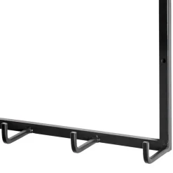 Best Metall Wandgarderobe mit Hutboden - Breznia Garderoben