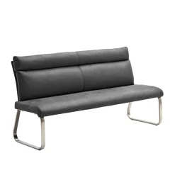 Best Microfaser Esszimmer Bank für drei Personen - Invedito Sitzbank