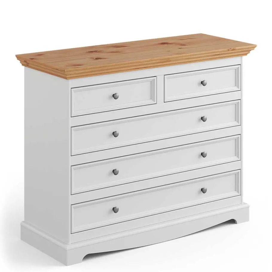 Sale Modern Country Kommode zweifarbig - Vitablo Kommoden