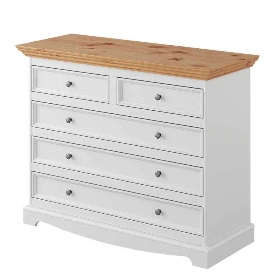 Sale Modern Country Kommode zweifarbig - Vitablo Kommoden