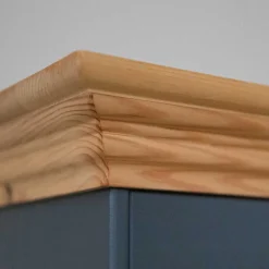 Sale Modern Country Nachtkommode in Grau & Kiefer - Eromsia Kommoden