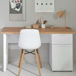 Modern Country Schreibtisch mit Stauraum - Ristina Tische