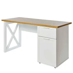 Modern Country Schreibtisch mit Stauraum - Ristina Tische