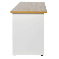 Modern Country Schreibtisch mit Stauraum - Ristina Tische