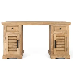 Sale Modern Country Schreibtisch mit Lamellentüren - Muray Tische