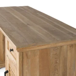 Sale Modern Country Schreibtisch mit Lamellentüren - Muray Tische