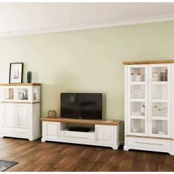 Best Modern Country Wohnzimmerschrank zweifarbig - Eyzaco Highboards