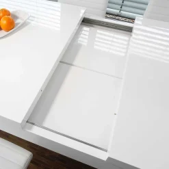 Outlet Moderne Essgruppe mit 4 Drehstühlen - Baiamare (fünfteilig) Tische