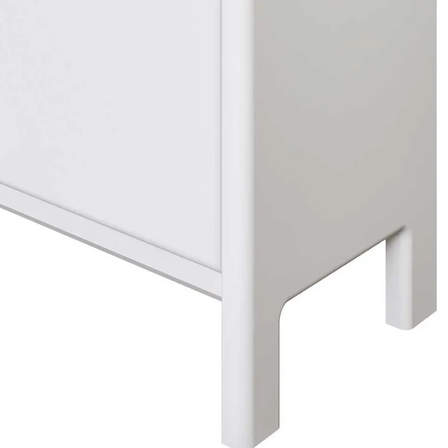 Best Moderne Garderobenmöbel aus Holz in Weiß - Oranias (dreiteilig) Garderoben