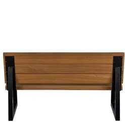 Sale Moderne Gartenbank aus Abachi Holz - Liz Sitzbank