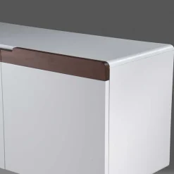 Sale Moderne Kommode mit zwei Türen in Weiß - Araulon Sideboards