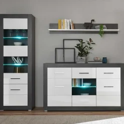 Sale Moderne Schränke & Wandregal Set - Istensa (dreiteilig) Wohnwände