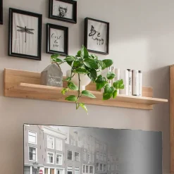 Hot Moderne Wohnwand aus Holz - Dulciana (vierteilig) Wohnwände