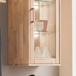 Hot Moderne Wohnwand aus Holz - Dulciana (vierteilig) Wohnwände