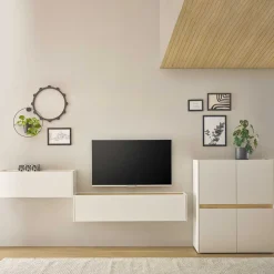 Hot Moderne Wohnzimmereinrichtung Schrank Set - Nonessia (dreiteilig) Wohnwände