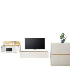Hot Moderne Wohnzimmereinrichtung Schrank Set - Nonessia (dreiteilig) Wohnwände