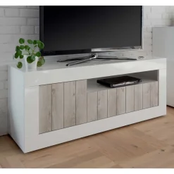 Best Modernes TV Lowboard mit Fach & 3 Türen - Merenda Tv & Hifi-Möbel|Lowboards