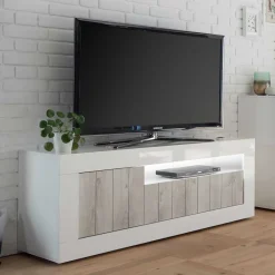 Best Modernes TV Lowboard mit Fach & 3 Türen - Merenda Tv & Hifi-Möbel|Lowboards
