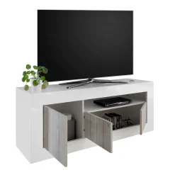 Best Modernes TV Lowboard mit Fach & 3 Türen - Merenda Tv & Hifi-Möbel|Lowboards