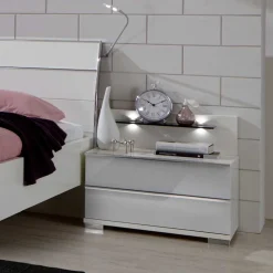 Best Nachtkommode Donpiave mit Glasablage Kommoden