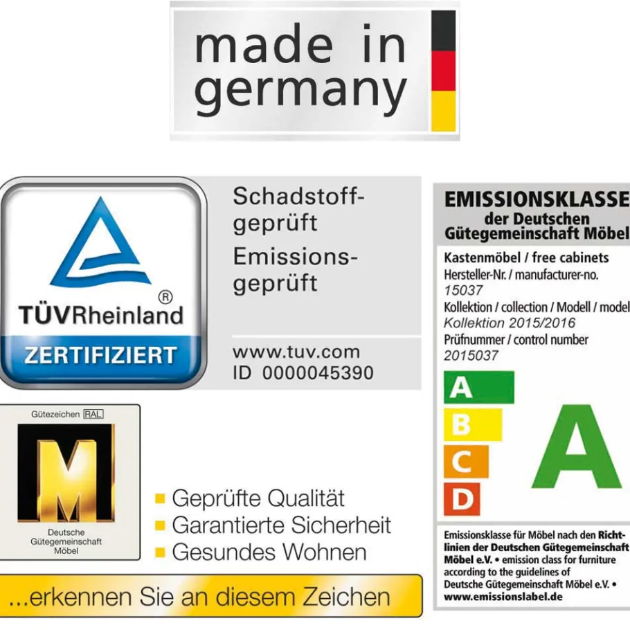Sale Nachtkommode Forcelan in Eiche Sägerau Weiß Kommoden