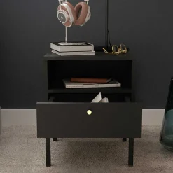 Sale Nachtkommode mit Fach und Schublade - Groot Kommoden