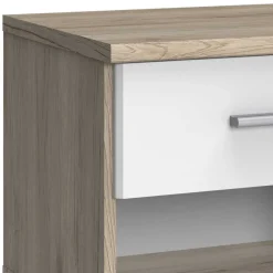 Outlet Nachtkommode mit Schublade und Fach - Abrud Kommoden