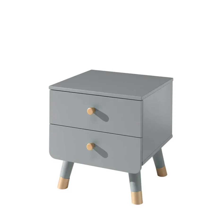 Sale Nachtschrank mit Schubladen 44x46x40 cm - Miracella Kommoden