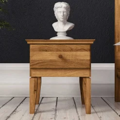 Best Nachttisch Masdamos aus Wildeiche massiv geölt Kommoden