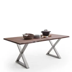 Naturkanten Esszimmertisch in Walnuss - Adison Tische