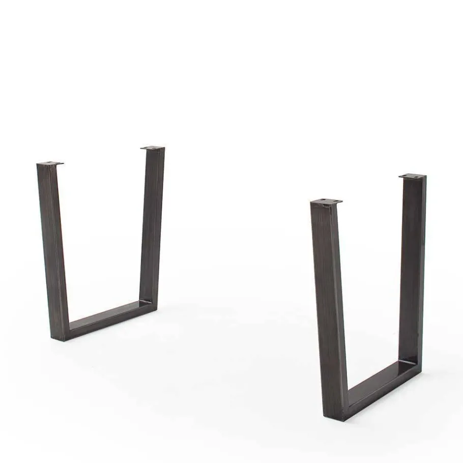 Sale Naturkantentisch in Walnuss Braun Akazie - Genzema Tische