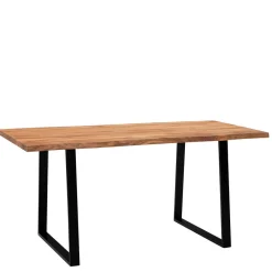 Best Naturkanten-Tisch mit Trapezbeinen - Captain Tische