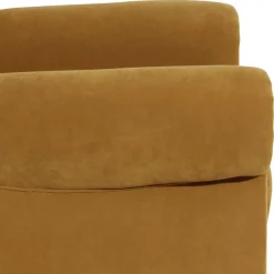 Best Ohrenbackensessel in Gelb Velours - Acigne Sessel