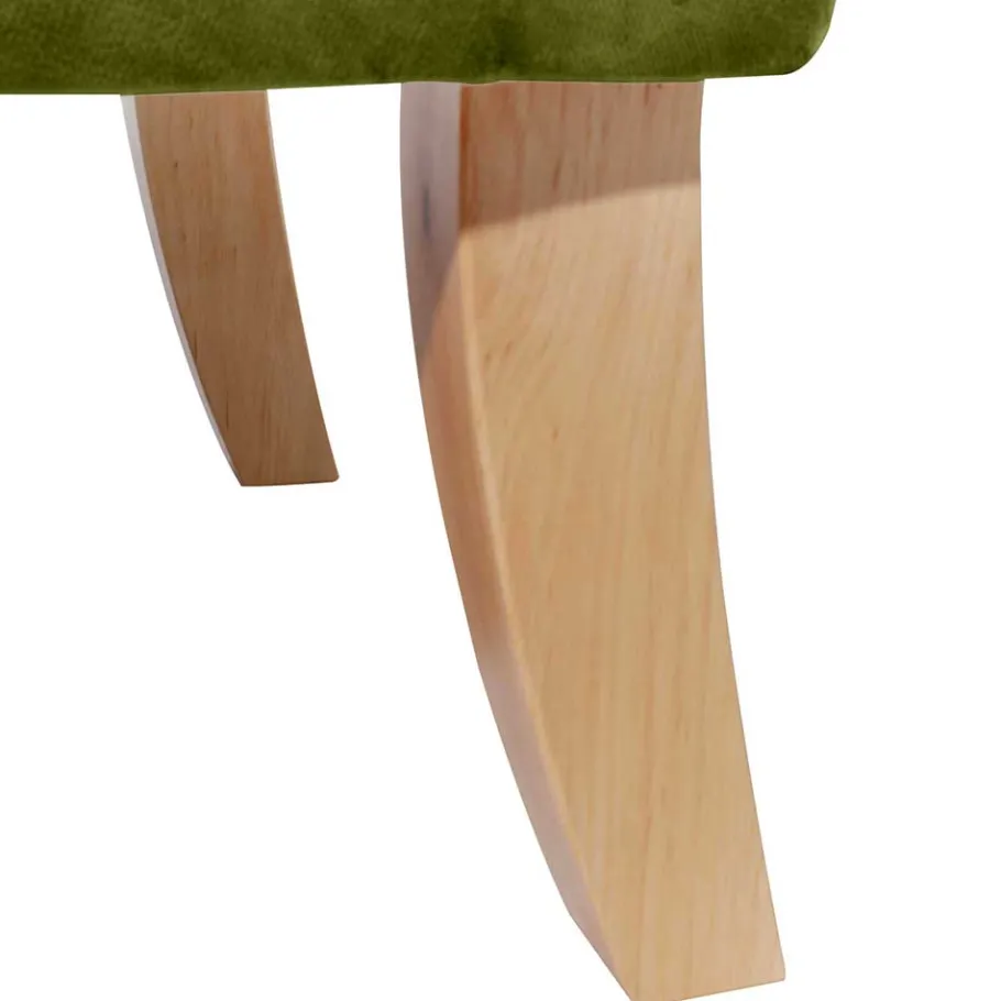 Best Ohren-Polstersessel in Oliv Grün - Borgetto Sessel