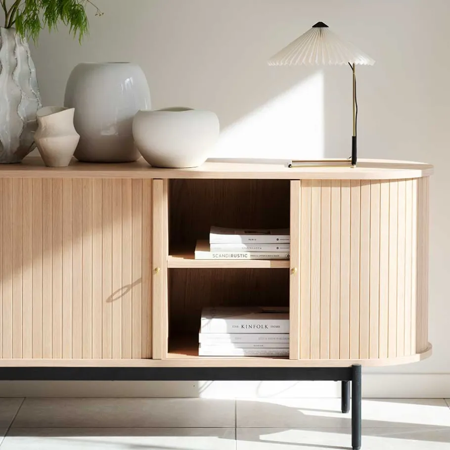 Ovale Kommode im Skandi Design - Troyes Sideboards