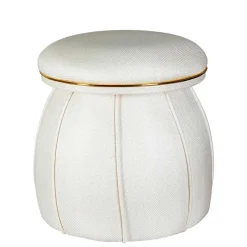 Sale Pilz Design Hocker in Cremeweiß - Caio Hocker