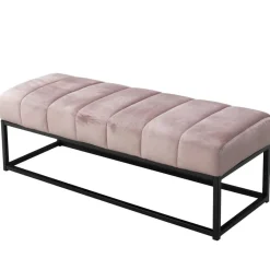 Sale Polsterbank in Rosa und Schwarz - Pirna Sitzbank