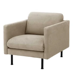 Best Polstersessel in Beige mit Schwarz - Roco Sessel