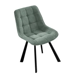 Polsterstühle in Dunkelgrün - Islando (4er Set) Stühle