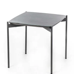 Hot Quadrat Beistelltisch in Blaugrau - Vrono Tische