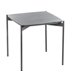 Hot Quadrat Beistelltisch in Blaugrau - Vrono Tische